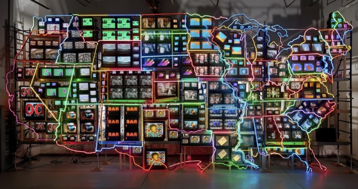 Electronic superhighway ap art history