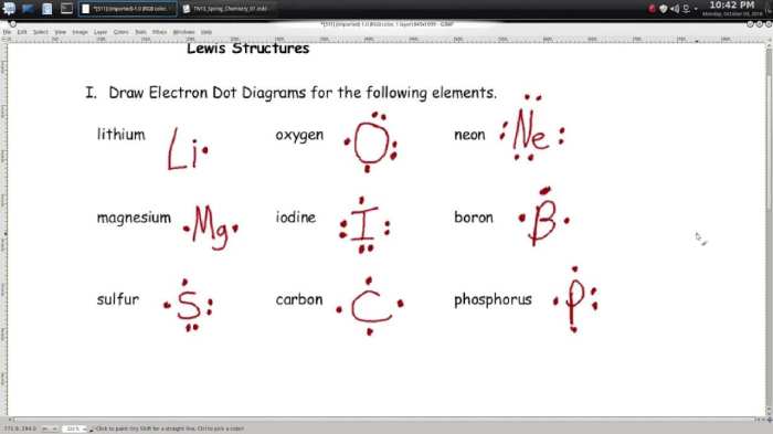 Lewis dot structure worksheet with answer key